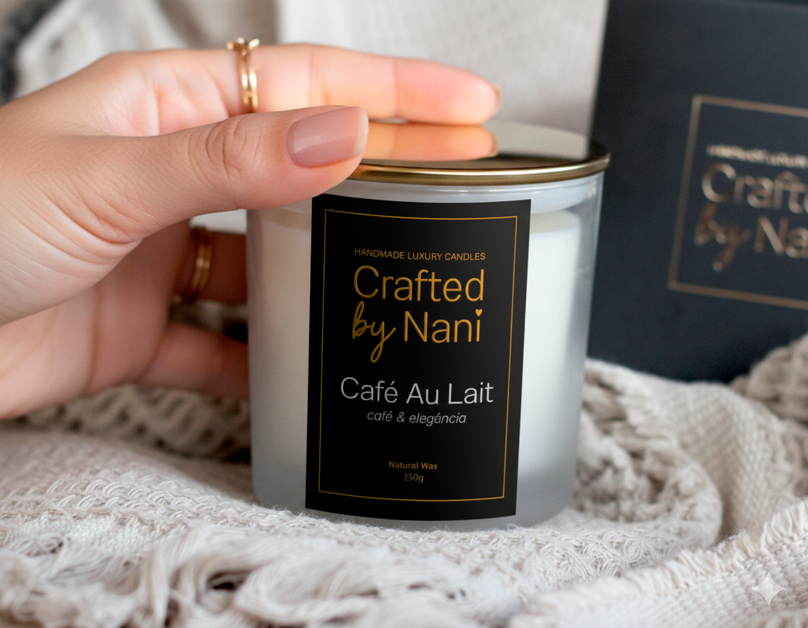 Vela Aromática Cafè Au Lait de 250g