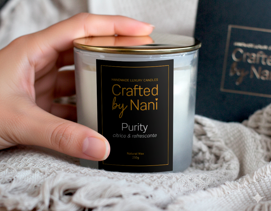 Vela Aromática Purity de 250g