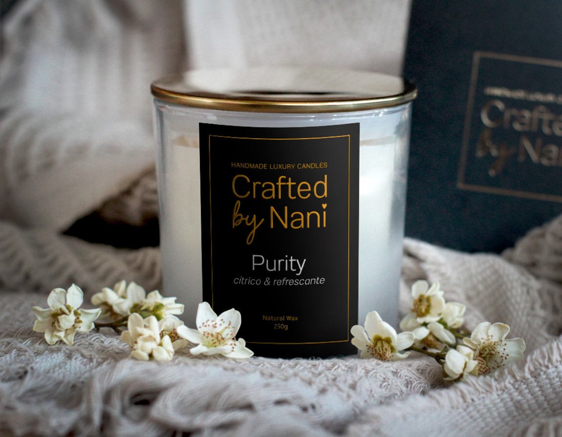 Vela Aromática Purity de 250g