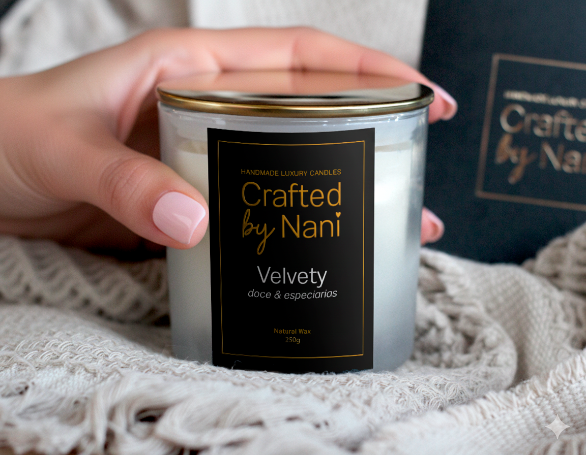 Vela Aromática Velvety de 250g