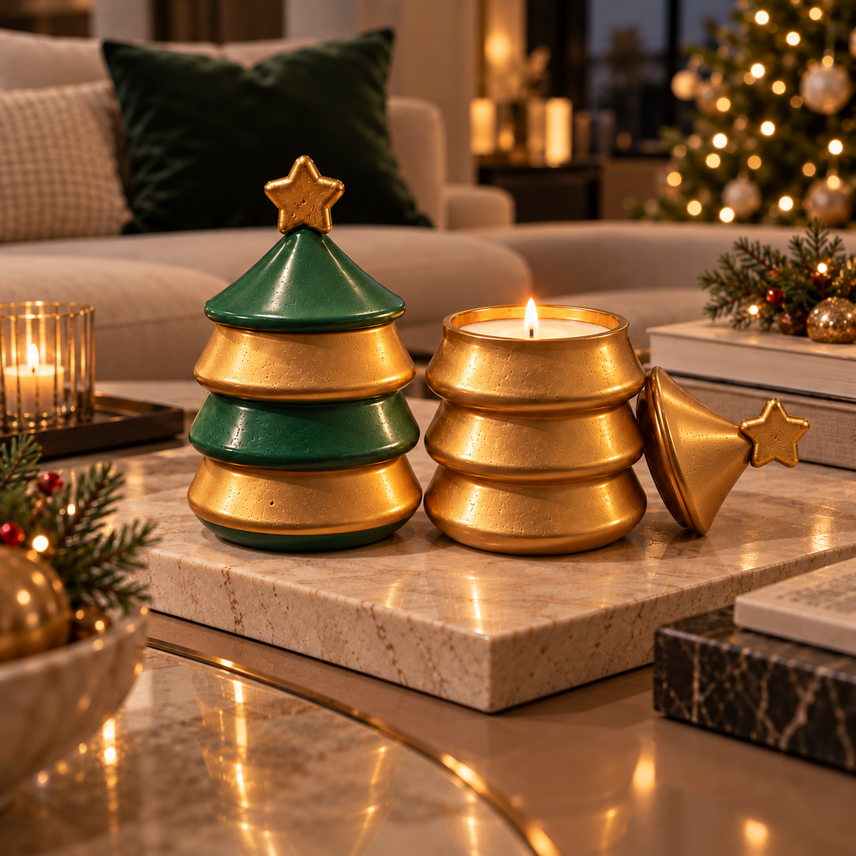 Christmas Nostalgia: Vela Aromática Christmas Tree 110g