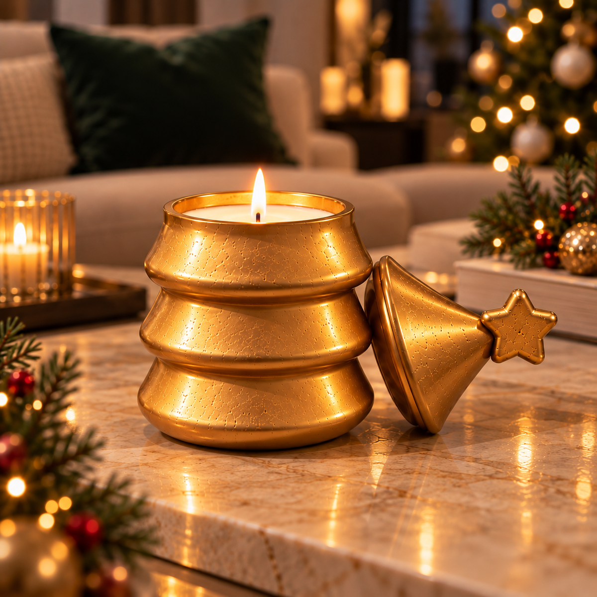 Christmas Nostalgia: Vela Aromática Christmas Tree 110g
