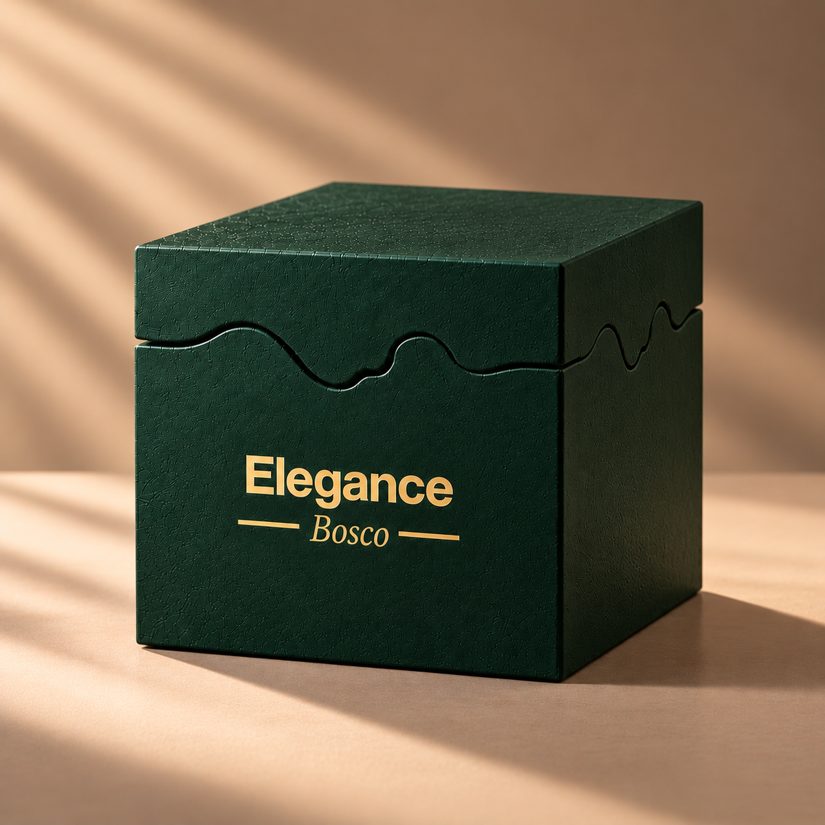 Elegance: Vela Aromática Bosco 100g (Verde)