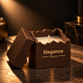Elegance: Vela Aromática Mocca 100g (Marrom)