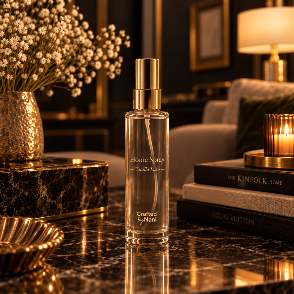 Crafted by Nani Home Spray Vanilla Luxo 100mL