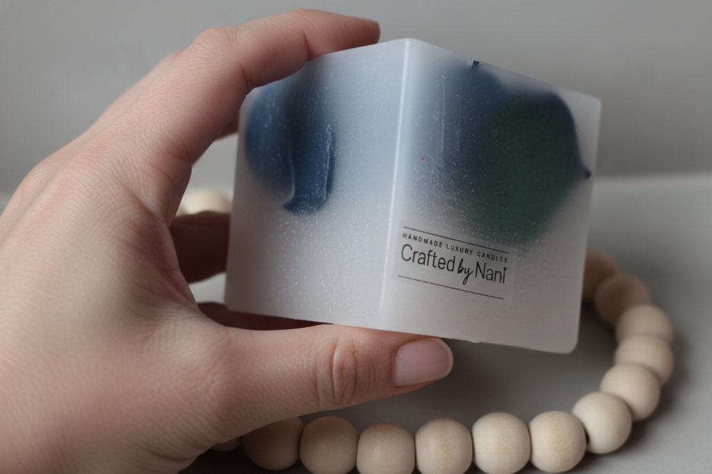 Coleção Botanicals Luminous Vela Aromática 250g Moedas Azuis