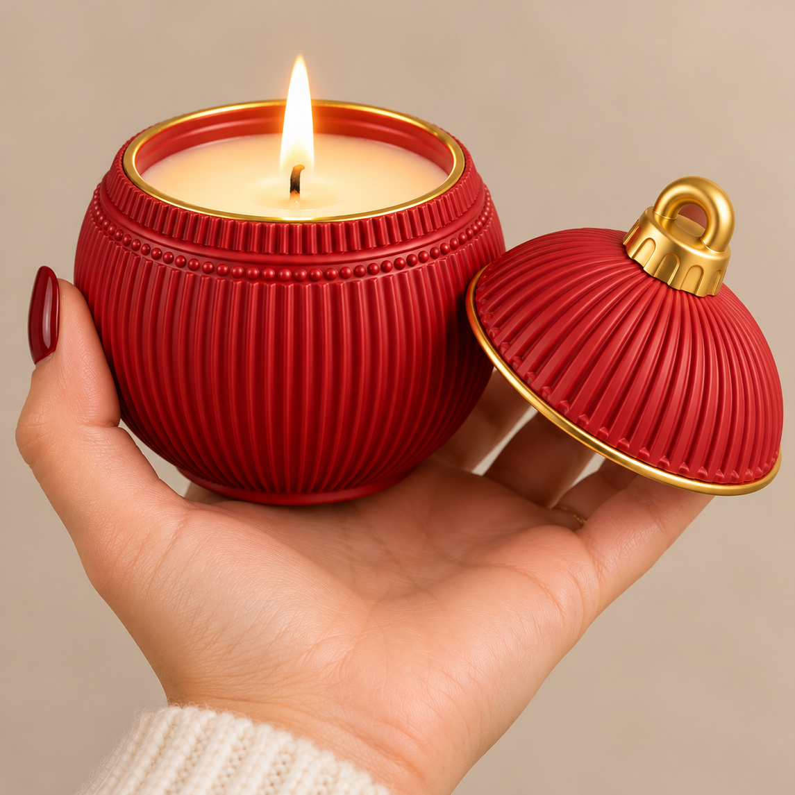 Christmas Nostalgia: Vela Aromática 80g Big O'Bells