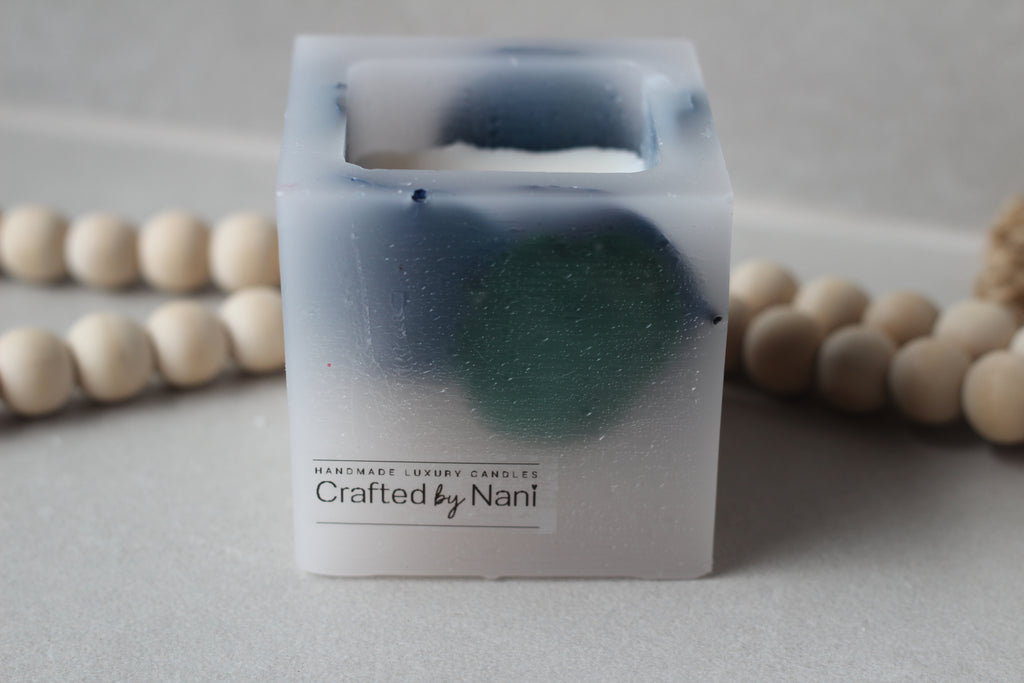 Coleção Botanicals Luminous Vela Aromática 250g Moedas Azuis