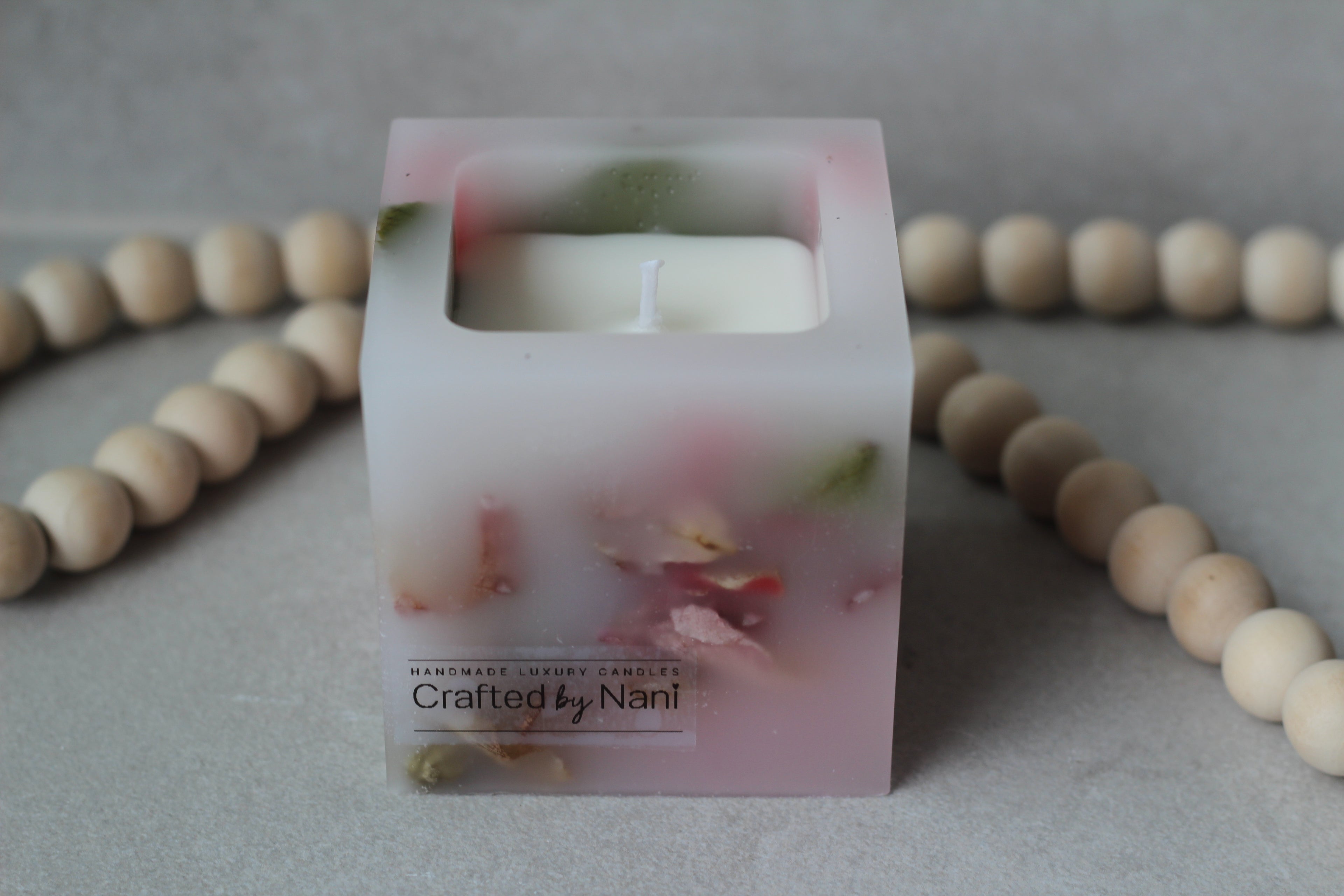 Coleção Botanicals Luminous Vela Aromática 250g Rosas