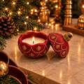 Christmas Nostalgia: Vela Aromática 60g Jingle Baubles