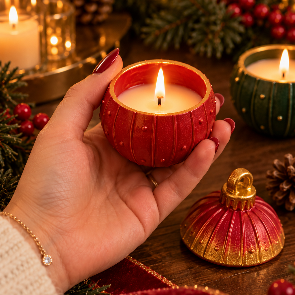 Christmas Nostalgia: Vela Aromática 55g Jingle Bells