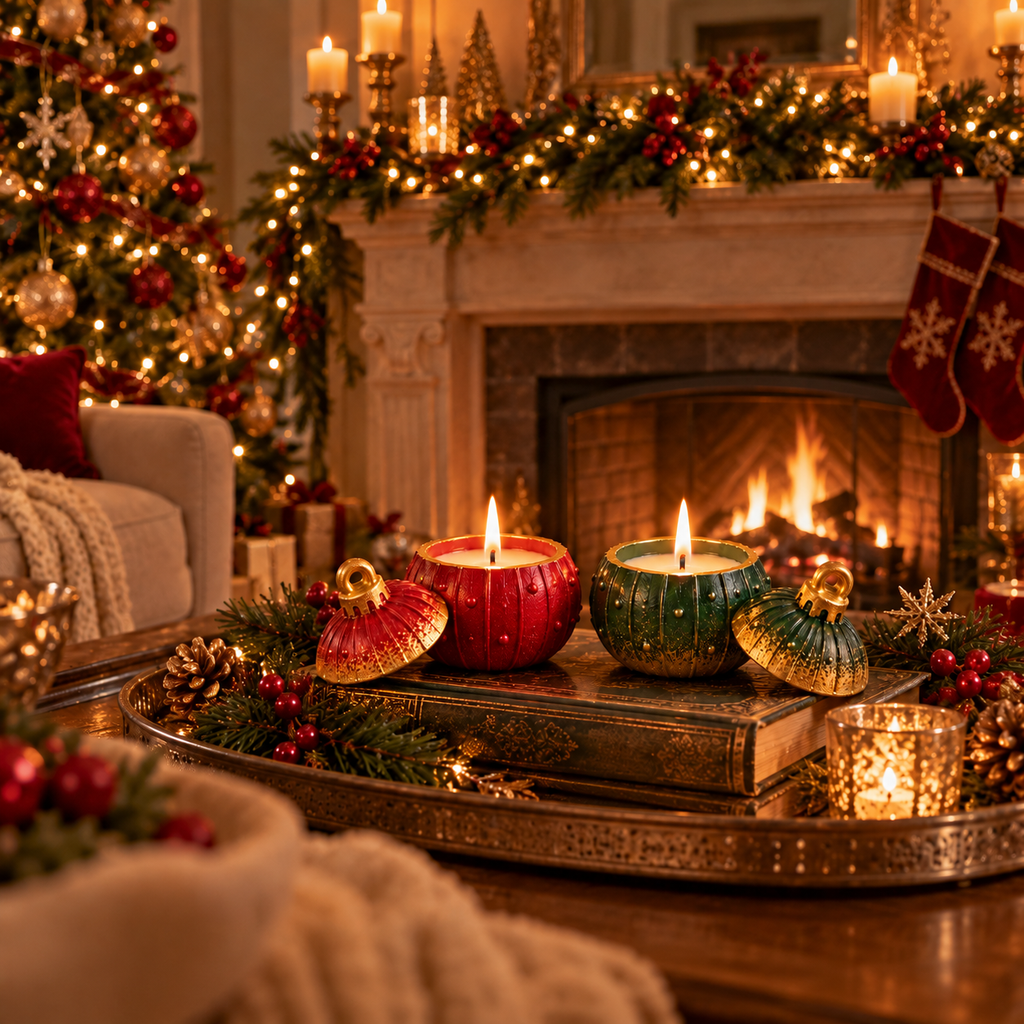 Christmas Nostalgia: Vela Aromática 55g Jingle Bells