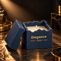 Elegance: Vela Aromática Notte 100g (Azul)
