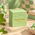 Pop of Joy: Vela Aromática Mint to Be 100g (Verde)
