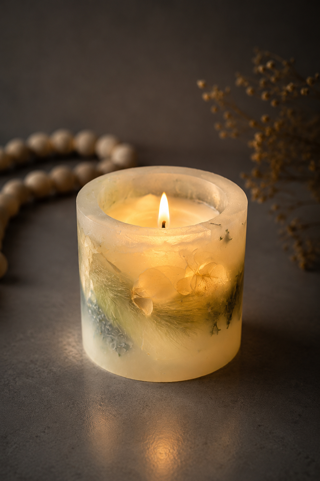 Kit 2 Velas Botanical Collectiton Translúcidas 80g