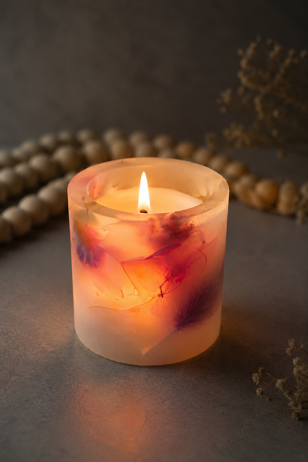Kit 2 Velas Botanical Collectiton Translúcidas 80g